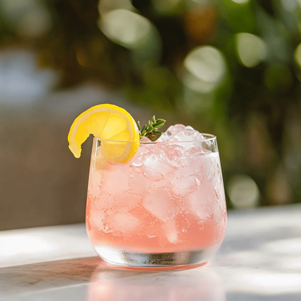 Served Pink Salt and Ice Detox Drink with lemon and mint